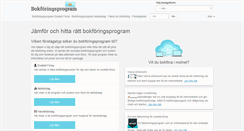 Desktop Screenshot of bokforingsprogram24.se