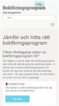 Mobile Screenshot of bokforingsprogram24.se